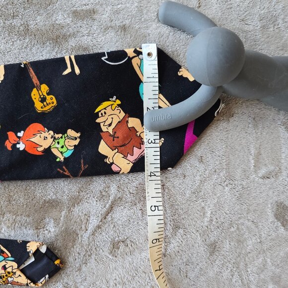 Flinstone theme tie. Have a yaba-doo time. Great conversation piece - Picture 3 of 7